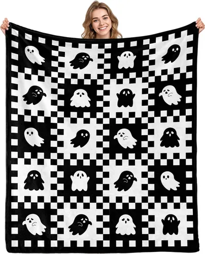 Miniatura 16 de Mantas de girasol, regalos para mujeres, manta de doble cara, ropa de cama bonita para niñas, franela ligera y acogedora felpa para adultos y niños