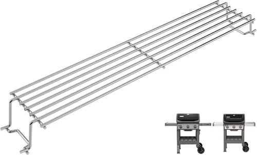 Miniatura 15 de 65054 Rejilla de calentamiento para Weber Genesis 300 SER E310 E330 S330 EP330 ESP310 ESP320 Estante superior para Webber Genesis Accesorios Estante