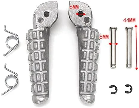 Miniatura 2 de Reposapiés delantero de motocicleta Pedales para Ducati Monster 620 Dark, 797 797 Plus, 795 696 796 1100/S/EVO para Ducati Multistrada