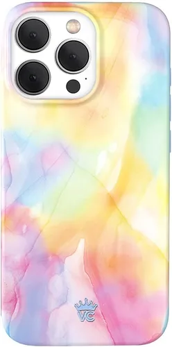 Miniatura 82 de VELVET CAVIAR Funda para iPhone 15 Pro, compatible con MagSafe, probada en caídas de 10 pies, con purpurina Galaxy Purpurina (Galaxy glitter)