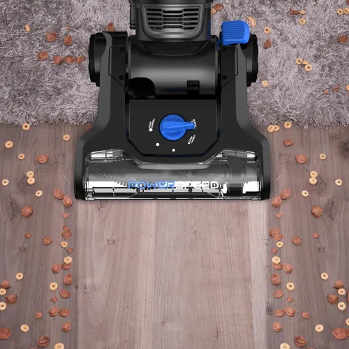 Miniatura 3 de Eureka PowerSpeed Aspiradora Vertical Ligera para Alfombras y Pisos Duros, Potente Aspiradora Vertical sin Bolsa para el Hogar con Mascotas, Azul