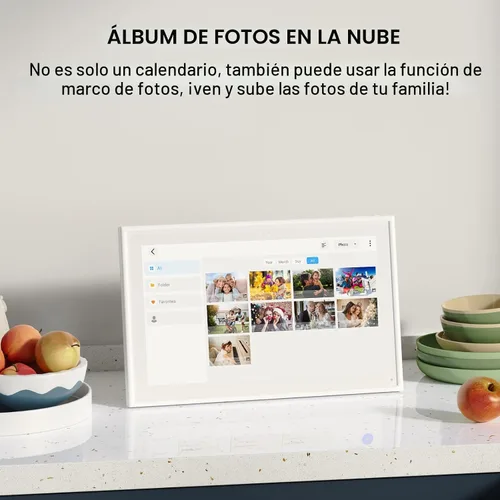 Miniatura 5 de Calendario digital inteligente de 10.1 pulgadas, calendario electrónico de escritorio, pantalla táctil IPS Full HD de 1920 x 1080 para planificar