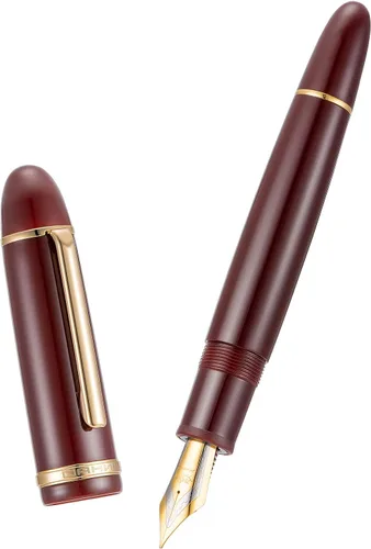 Miniatura 3 de Jinhao X159 - Juego de 4 bolígrafos estilográficos acrílicos de colores surtidos, tamaño 8, punta media, diseño clásico, pluma de escritura suave