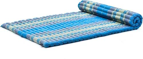 Miniatura 42 de Leewadee - Colchón plegable - Futón japonés enrollable -Alfombra de tatami triple pliegue - Cama de piso para invitados - Colchón de camping