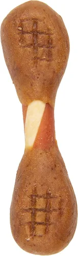 Miniatura 4 de DreamBone Mancuernas de triple sabor, dale a tu perro un masticable hecho con pollo y verduras reales