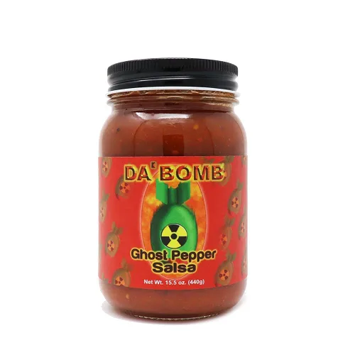 Miniatura 5 de Da'Bomb - Salsa de ajo y pimienta Scorpion - Botellas de 15.5 onzas - Fabricado en Estados Unidos con chiles Habanero y Jolokia - Sin OMG, sin