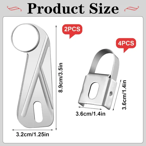 Miniatura 2 de Jutom Cuchilla de repuesto universal para pelador de manzanas y descorazonador, cuchillas de corte de acero inoxidable para cocina, hogar