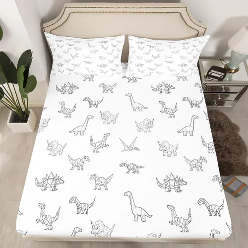 Miniatura 6 de Juego de ropa de cama ajustable con diseño de notas musicales rojo y azul, juego de sábanas para niños, mujeres y hombres, decoración de habitación