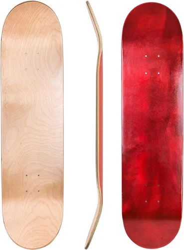 Miniatura 12 de Cal 7 Tabla de patineta de arce en blanco 7.75, 8.0, 8.25 y 8.5 pulgadas Verde