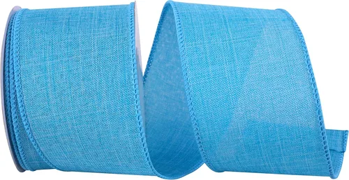 Miniatura 17 de Cinta Reliant Ribbon 92573W-031-09K para borde con alambre Everyday Linen Value, 1-1/2 pulgadas x 50 yardas, color negro