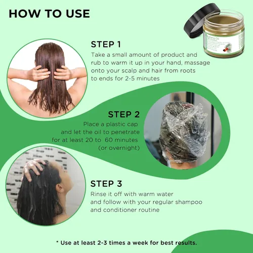 Miniatura 6 de Mysense Aceite de batana crudo para el crecimiento del cabello, 100% natural puro y sin refinar, aceite de Dr. Sebi, cuidado del cuero cabelludo