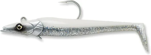 Miniatura 26 de Savage Gear Sandeel plateado (Dirty Silver)