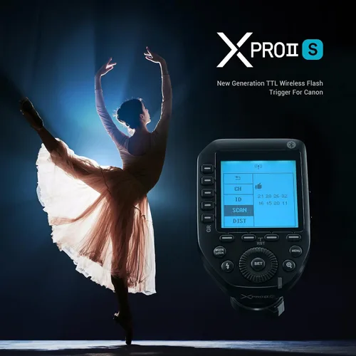 Miniatura 2 de Godox XProII-S - Disparador de flash inalámbrico para cámaras Sony, transmisor de flash inalámbrico TTL 2.4G HSS 1/8000S, función de transformación