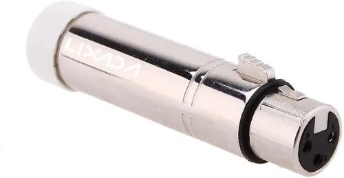 Miniatura 5 de Lixada 2.4G DMX512 receptor hembra inalámbrico XLR, control de luces LED para fiestas, plateado (Receiver-Silver)
