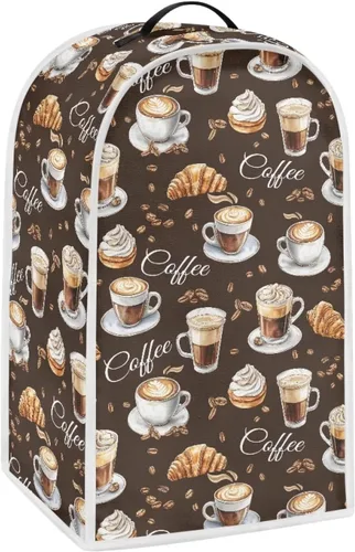 Miniatura 34 de Blender Dust Cover, Stand Mixer or Coffee Maker Appliance Cover, Anti Fingerprint Polyester Dust Proof Stain Resistant Blender Cover for Home
