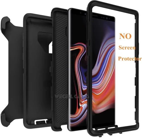 Miniatura 2 de HIQUE Defender - Funda para Samsung Galaxy Note 9, sin protector de pantalla, resistente, protección contra caídas, híbrida de poliuretano Azul