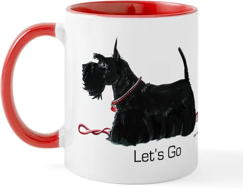 Miniatura 11 de CafePress Cloud Angel & Scotty Taza de café de cerámica (11 oz)