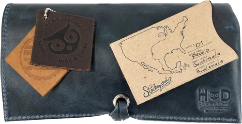 Miniatura 35 de Hide & Drink, Organizador de rollos de reloj de cuero hecho a mano de cuero de grano completo, con capacidad para hasta 4 relojes, fácil de llevar