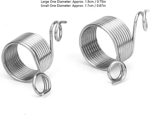 Miniatura 9 de Ymiko Anillos de tejer para hilos de hilo Anillo Adaptador de ganchillo Soporte de dedo Dedos Ayuda a la tensión Regulador Doble Dedal Tejedores Tu