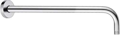Miniatura 17 de BRIGHT SHOWERS Brazo de extensión de cabezal de ducha de 13 pulgadas con brida, brazo elevador en forma de "S" de alto alcance, brazo de tubo