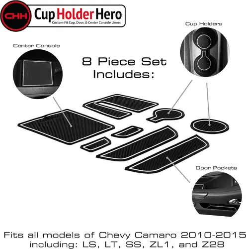 Miniatura 3 de Chevy Camaro 2010-2015 - Kit de portavasos premium