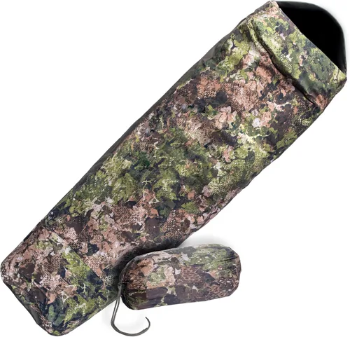 Miniatura 10 de Mil-Tec Trilaminate - Funda para saco de dormir resistente al agua, ligera, transpirable, para exteriores, camping, senderismo, corte generoso