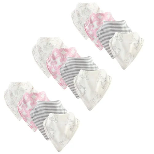 Miniatura 12 de Touched by Nature Baberos unisex de algodón orgánico para bebé, zorro, talla única