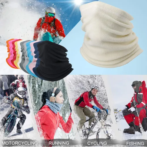 Miniatura 5 de AXBXCX - Protector de cara y cuello térmico para esquiar, para clima frío y actividades al aire libre en invierno