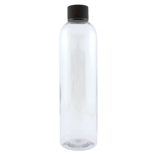 Miniatura 15 de Botella de plástico transparente de 8 fl oz con tapa dispensadora (individual)