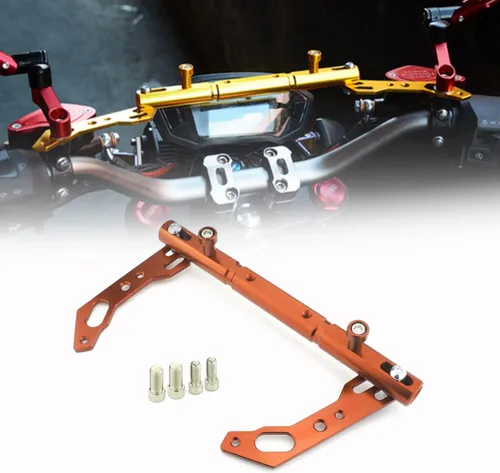 Miniatura 6 de Barra de equilibrio ajustable para motocicleta, barra transversal, horquilla, palanca de refuerzo, soporte de teléfono GPS para Xmax 125 250 300 400