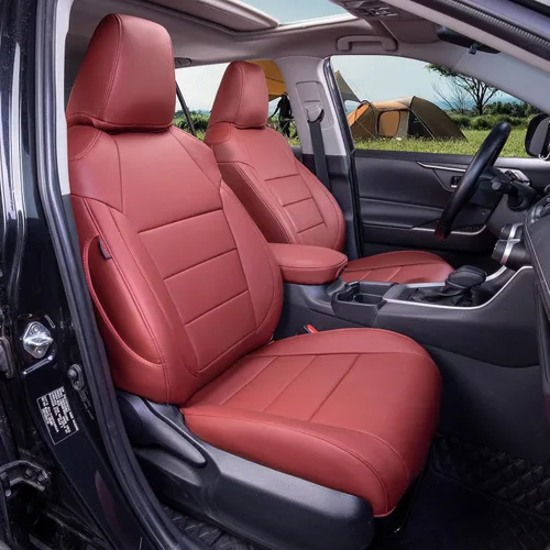 Miniatura 15 de coverdream Corolla Cross - Fundas de asiento de cuero para Toyota Corolla Cross Hybrid 2023-2026 (S,SE, XSE, Nightshade) SUV, protector de asiento