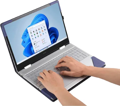 Miniatura 5 de Funda para laptop HP OMEN Gaming de 16.1 pulgadas, 16z-xd/xf 16-xf/wf 16t-wf y Victus 16-s/r 16t-s/r 16-d, funda protectora de piel sintética