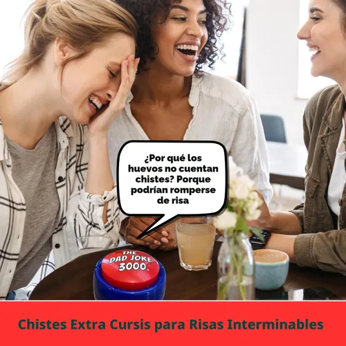 Miniatura 4 de Regalos para papá y padres. Cuenta con más de 75 chistes extra divertidos para papá con solo presionar un botón, regalos para papá de hija, regalo
