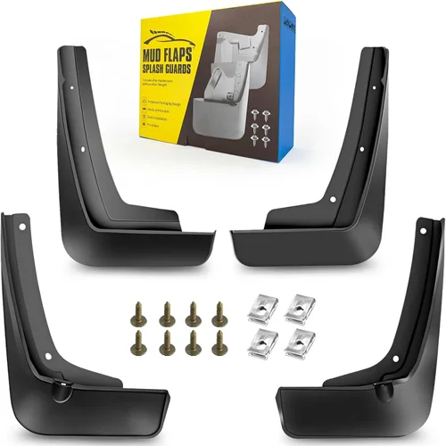 Miniatura 32 de Aleta de lodo Compatible con 01-06 Chevy Avalanche 1500/2500 Silverado 1500HD/3500 Suburban 2500 Tahoe 99-06 GMC Sierra 3500 1500 HD Yukon/XL 1500