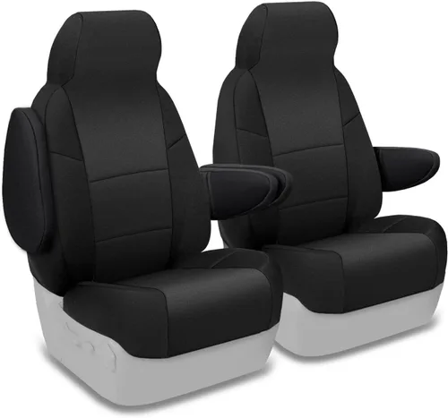 Miniatura 41 de Coverking Custom Fit cubierta de asiento para determinados modelos de Chevrolet – neopreno, Negro