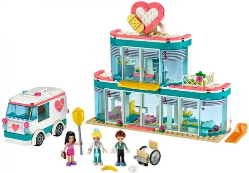 Miniatura 2 de Lego 41394 Friends Heartlake City Hospital Playset con Emma y 2 otras mini muñecas, para niñas y niños 6