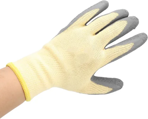 Miniatura 9 de Hilitand Guantes de trabajo de aislamiento ignífugos, guantes de electricista de goma de 400 V con textura antideslizante en tela de nailon