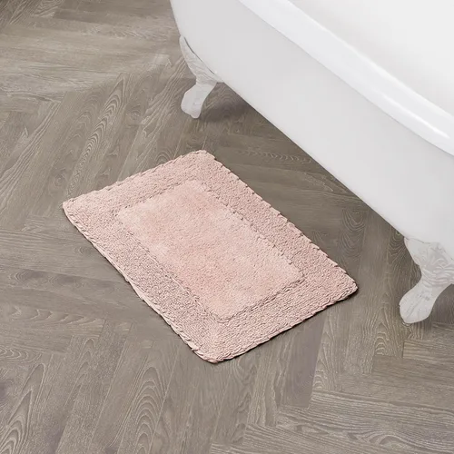 Miniatura 37 de Laura Ashley Ruffle tapete para baño de algodón de 17 x 24 pulgadas