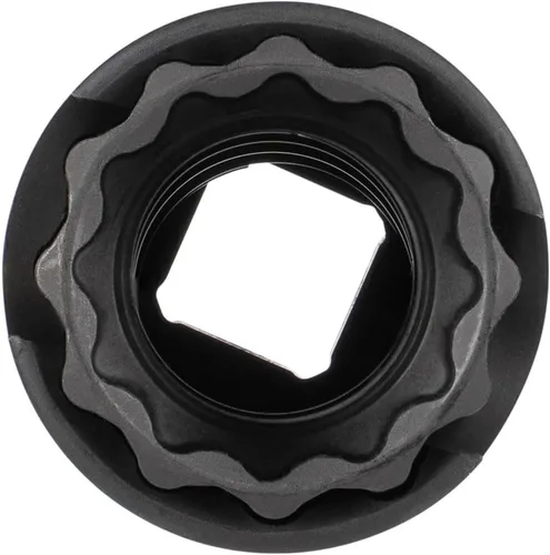 Miniatura 12 de Klein Tools 66090 Juego de llaves de impacto de 1/2 pulgada, diseño ranurado 2 en 1, enchufes profundos de 12 puntos, para llaves de impacto