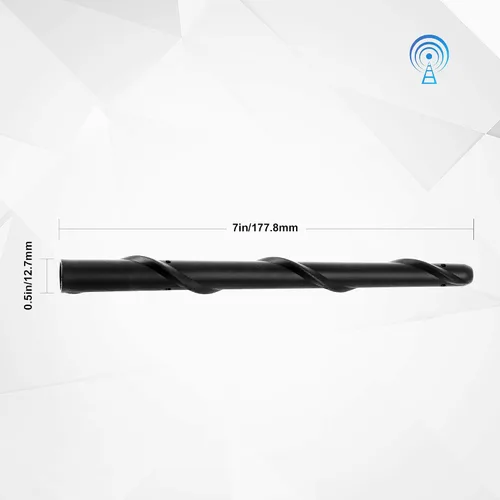 Miniatura 9 de VOFONO Antena de 7 pulgadas compatible con Ford Bronco 2021-2024, F-150 2009-2025, accesorios Ford Bronco F150, reemplazo de antena corta F150