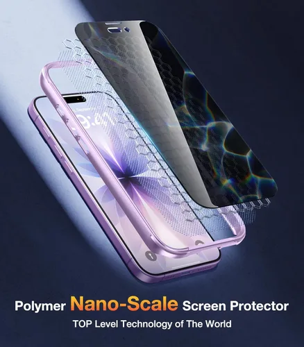 Miniatura 141 de Diaclara Funda diseñada para iPhone 16, mejorada [protección completa de la cámara], carcasa resistente de cuerpo completo con protector de pantalla