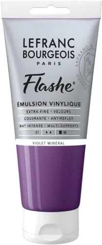 Miniatura 45 de Lefranc Bourgeois Flashe - Pintura de vinilo, tubo de 2.7 onzas, color blanco