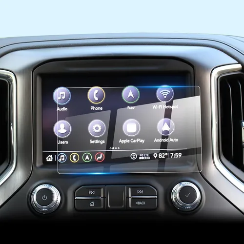 LFOTPP GMC Sierra 1500 2500HD 3500HD 8 pulgadas IntelliLink 2016-2017 Protector de pantalla de navegación para automóvil, [9H] Protector de pantalla