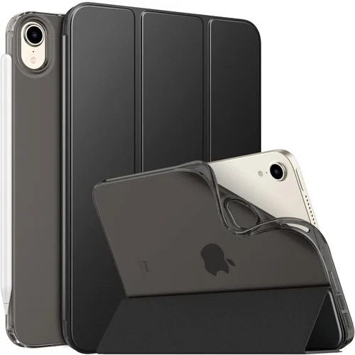 Miniatura 19 de MoKo Funda para el nuevo iPad mini 7 (A17 Pro) 2024, Funda para iPad mini de 6ª generación 2021 (21,08 cm), Funda para iPad mini 6, Funda trasera