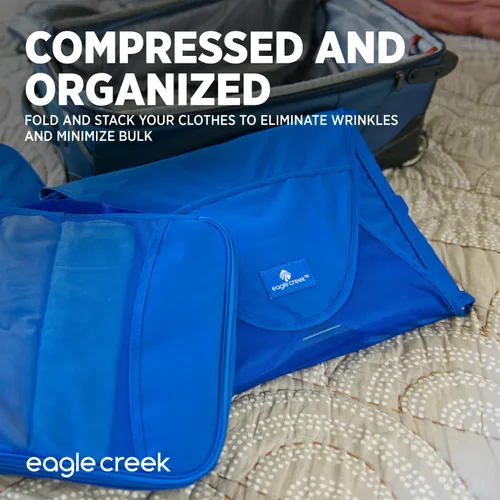 Miniatura 4 de Eagle Creek Pack-It - Carpeta original para ropa, bolsas de ropa perfectas para viajes, con tabla plegable sin arrugas y alas de compresión