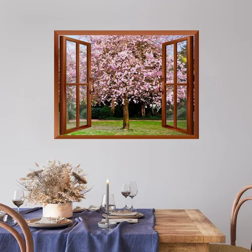Wall26 - Adhesivo de pared extraíble de 36 x 48 pulgadas Flor de cerezo - 02