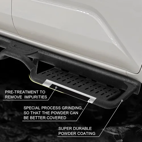 Miniatura 8 de SMANOW Estribos de Carrera Compatibles con Toyota 4Runner 2010-2024 Sin Faldones Laterales