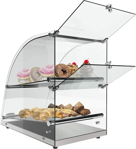 Miniatura 5 de KoolMore DC-2CN - Vitrina para panadería, 2.4 pies cúbicos - 2 estantes
