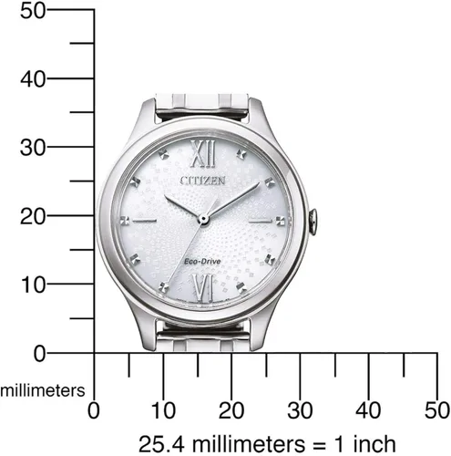 Miniatura 5 de Citizen Women Analogue Eco-Drive Watch with Stainless Steel Band