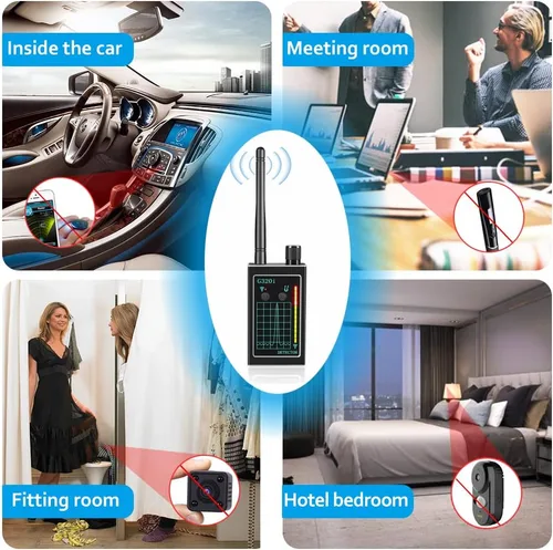 Miniatura 5 de Detector de dispositivos ocultos, detectores de cámara oculta, detector de errores, detector de espías, dispositivo de escucha buscador de cámara
